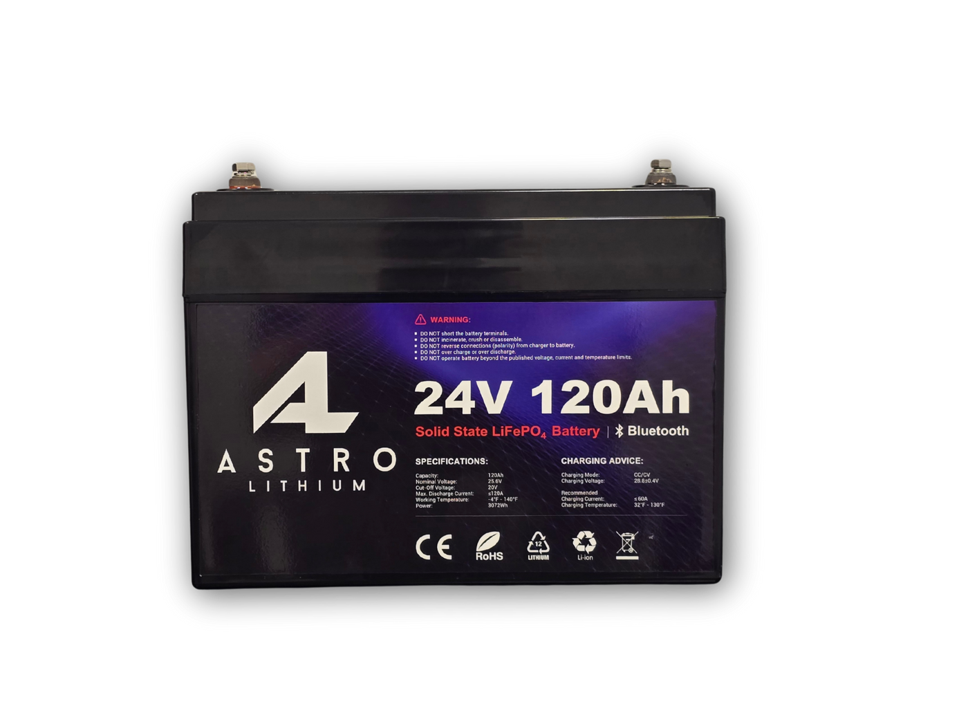 24V 120Ah Lithium Battery