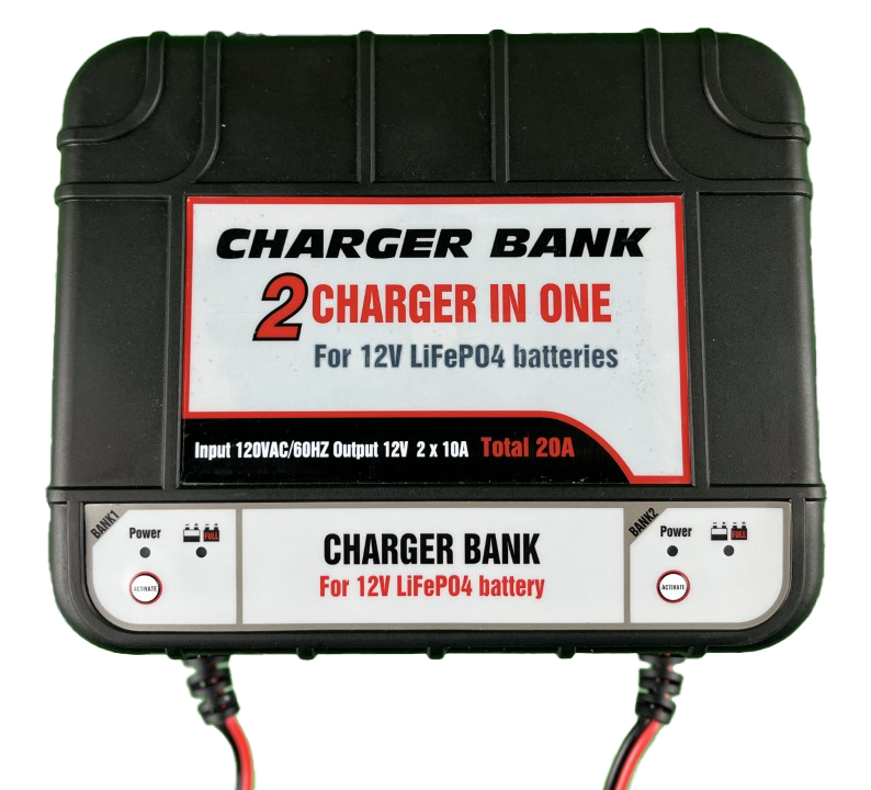 12V 2-Bank Onboard Charger