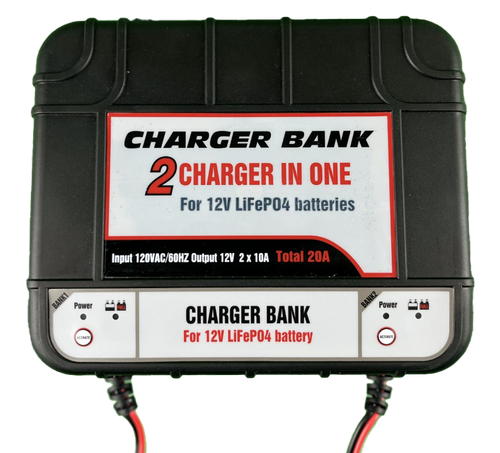 12V 2-Bank Onboard Charger