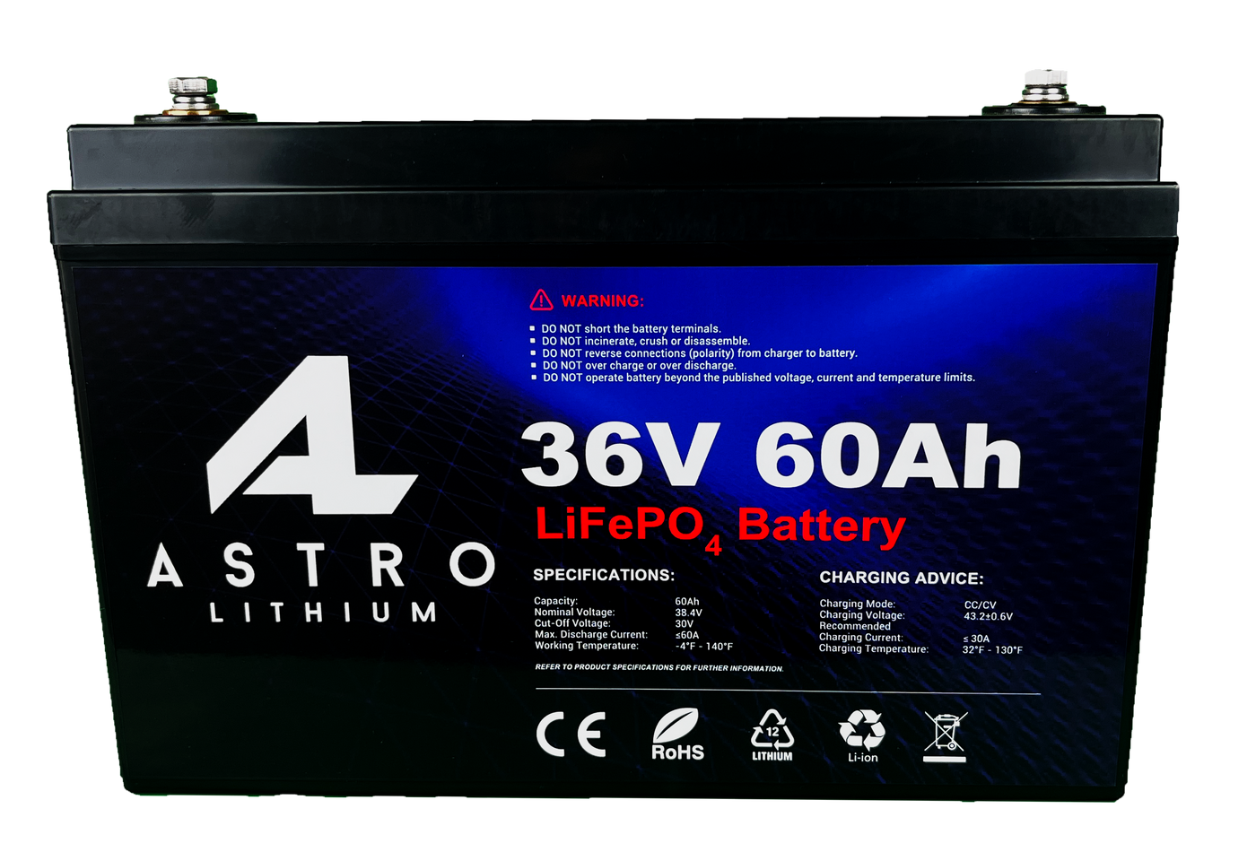 36V 60Ah Lithium Battery