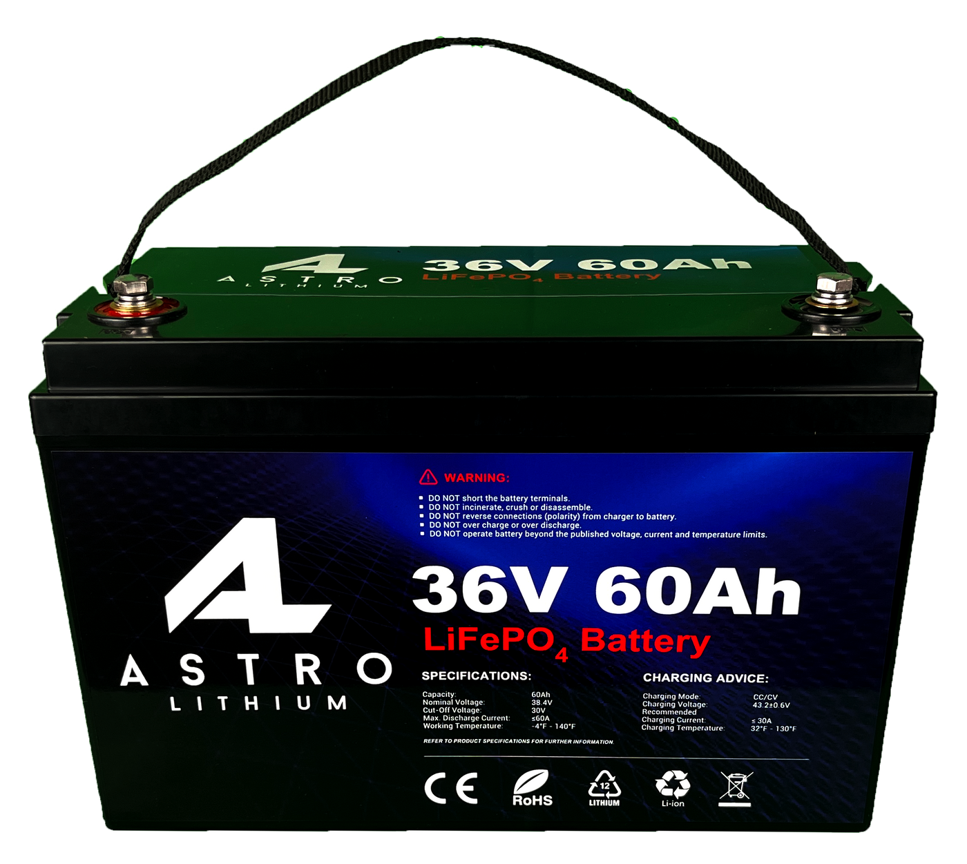 36V 60Ah Lithium Battery