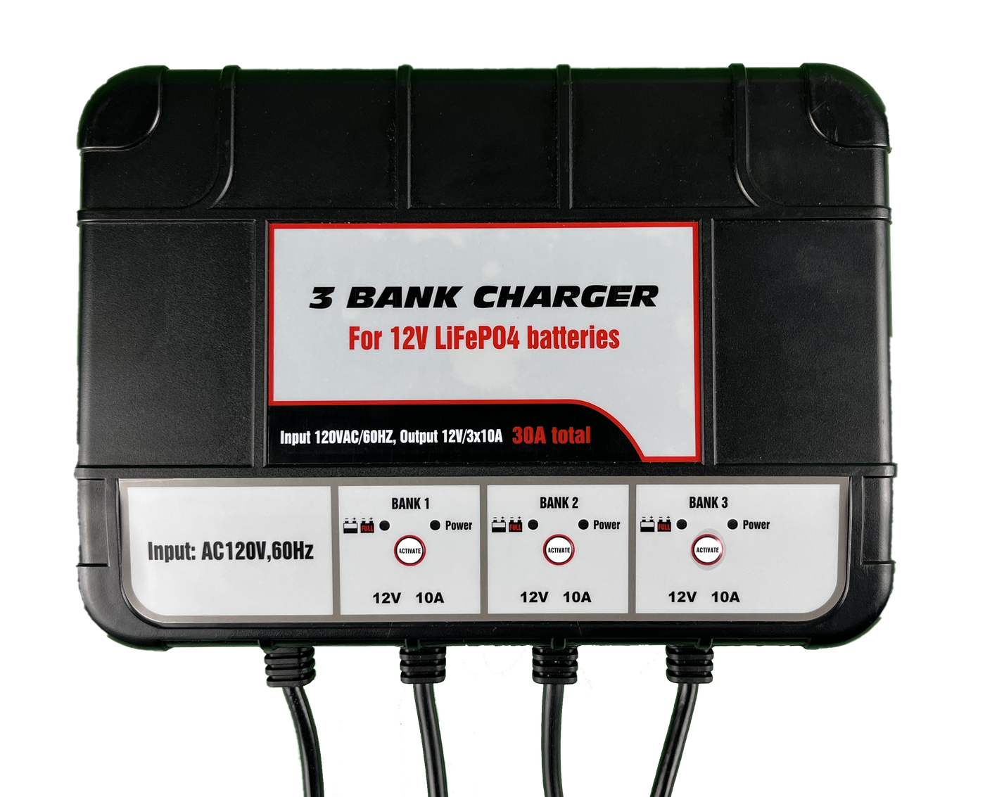 12V 3-Bank Onboard Charger